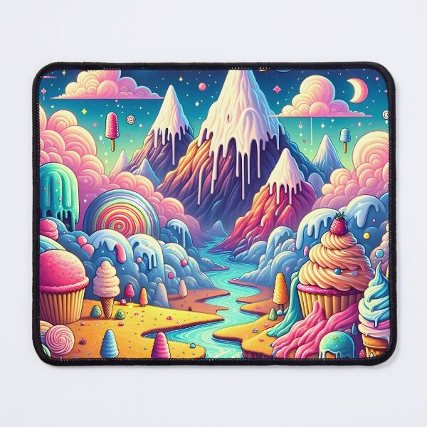 Item preview, Enchanted Confectionery Dreamscape. Vibrant Candycore designed and sold by Unitepeople.