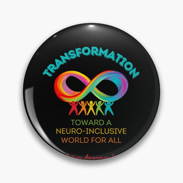 Item preview, World Autism Awareness 2024 Neurodiversity April 2 Infinity designed and sold by BunBuntheDog-.