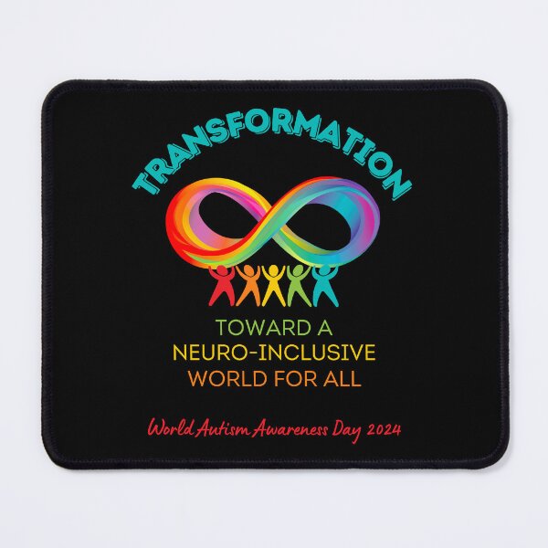Item preview, World Autism Awareness 2024 Neurodiversity April 2 Infinity designed and sold by BunBuntheDog-.