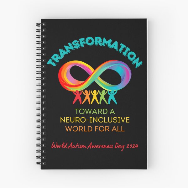 Item preview, World Autism Awareness 2024 Neurodiversity April 2 Infinity designed and sold by BunBuntheDog-.