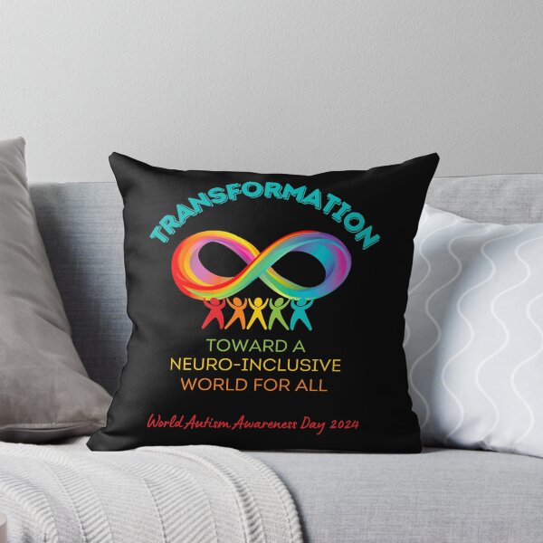 Item preview, World Autism Awareness 2024 Neurodiversity April 2 Infinity designed and sold by BunBuntheDog-.