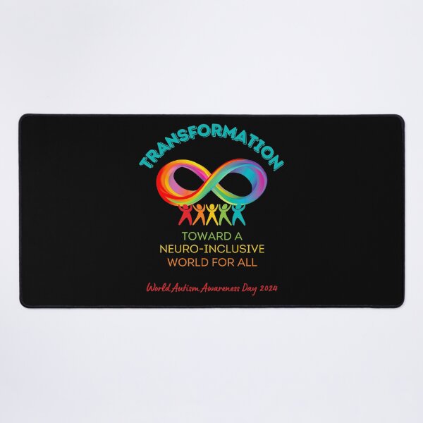 Item preview, World Autism Awareness 2024 Neurodiversity April 2 Infinity designed and sold by BunBuntheDog-.