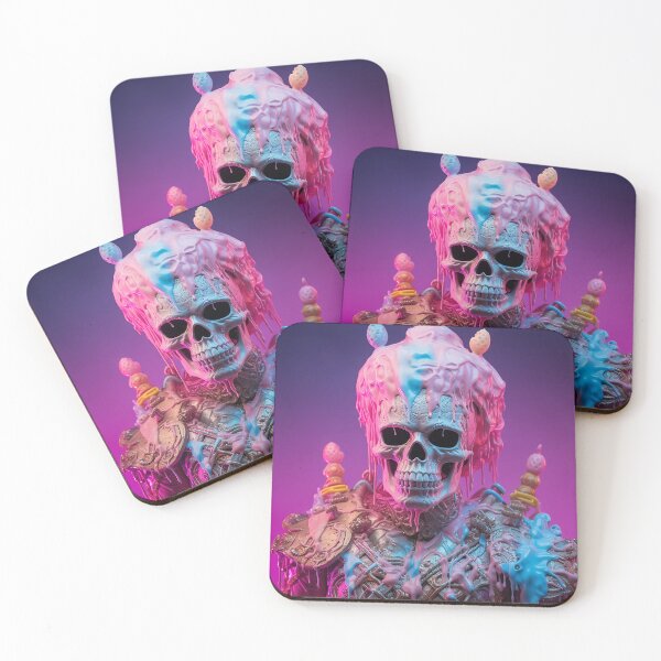 Item preview, Abstract Skull Art designed and sold by nomiraclehere.
