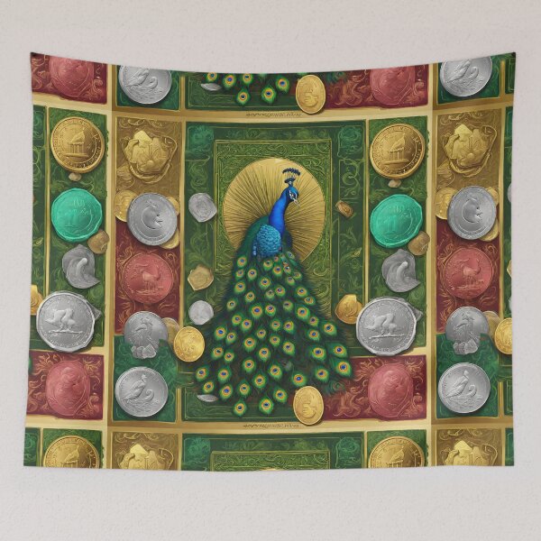 Item preview, NFT's Peacock, Crypto Jungle, Millionaire Lifestyle, Golden Octopus, Ruby designed and sold by Sugar Wisdom .