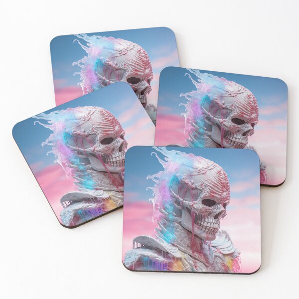 Item preview, Abstract Skull Art designed and sold by nomiraclehere.