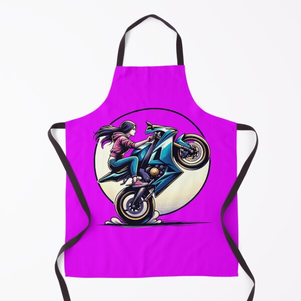 Item preview, girl doing a wheelie designed and sold by Maria Pit.