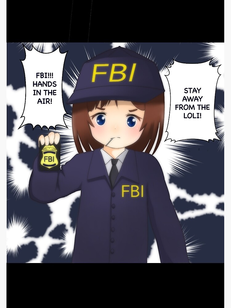 Fbi Chan Anime Photographic Print By Gesundheit1 Redbubble