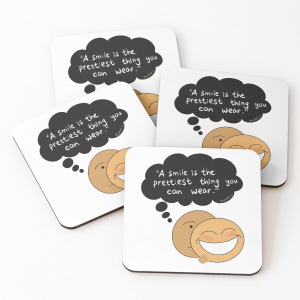 Item preview, A smile is the prettiest thing you can wear designed and sold by pujeiboi.