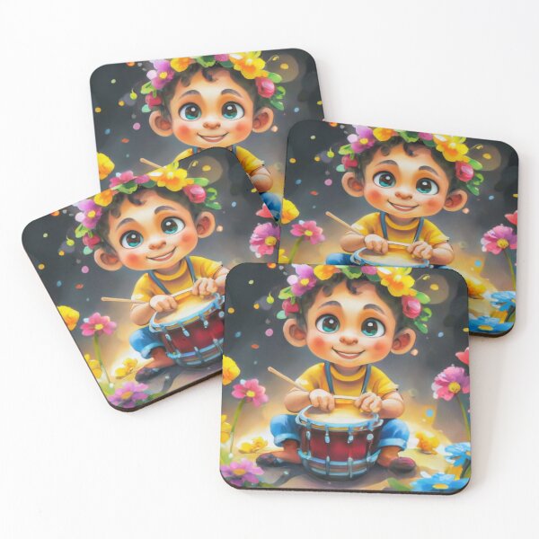 Item preview, child with drums 4 designed and sold by rayo-art.
