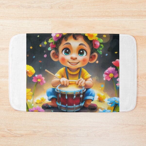 Item preview, child with drums 4 designed and sold by rayo-art.