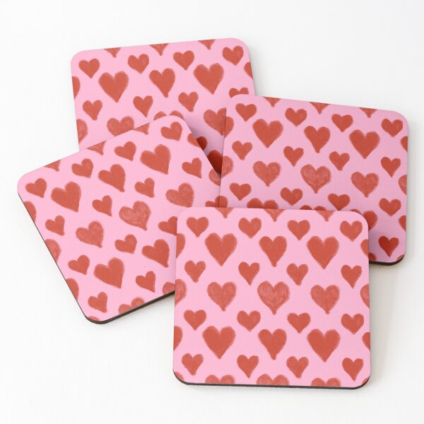 Item preview, hearts red pink big designed and sold by InkAmsterdam.