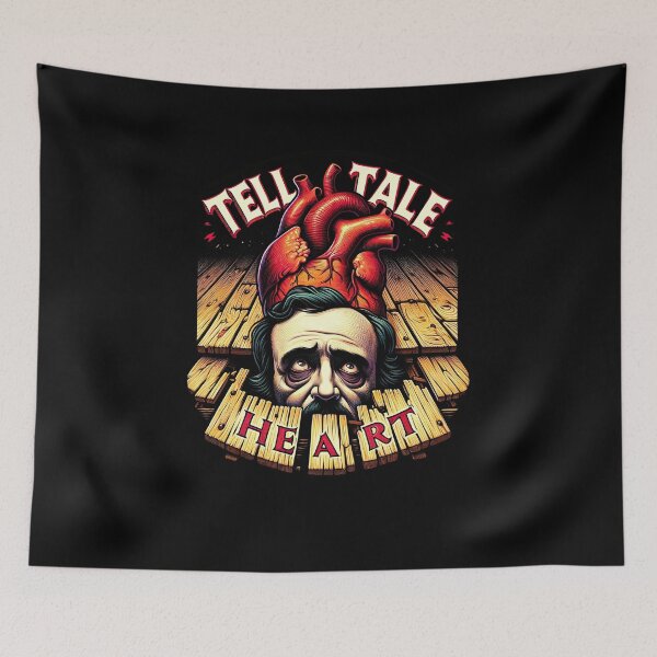 Item preview, Edgar Allan Poe Tell-Tale Heart Literary Lover designed and sold by PoeandCoLit.