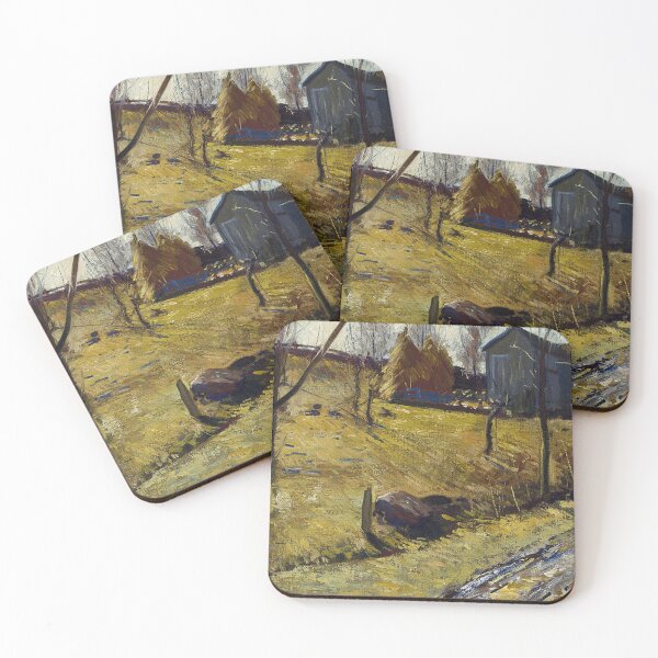 Item preview, Haystacks and Barn designed and sold by tomorrowsart.