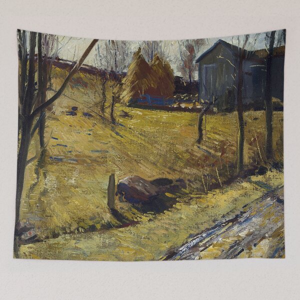 Item preview, Haystacks and Barn designed and sold by tomorrowsart.