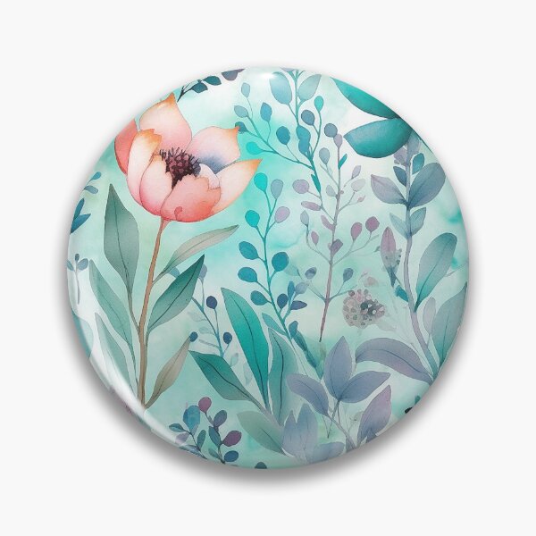 Item preview, Teal Tapestry: Whispering Tulip designed and sold by EmeraldeaDesign.