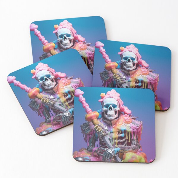 Item preview, Abstract Skull Art designed and sold by nomiraclehere.
