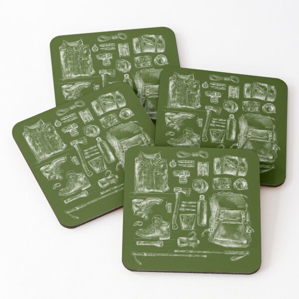 Item preview, Favorite Outdoor Gear Illustration designed and sold by KenzieDesignCo.