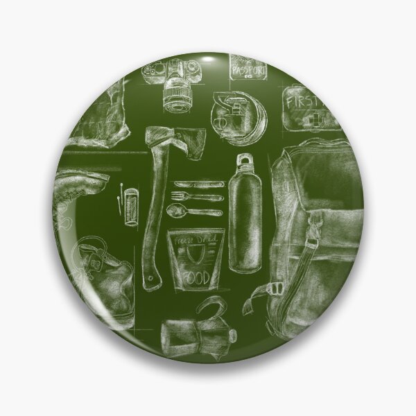 Item preview, Favorite Outdoor Gear Illustration designed and sold by KenzieDesignCo.