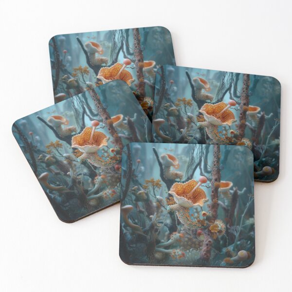 Item preview, Exotic and imaginary flowers and plants, digital creation with photo aspect designed and sold by David-CoBo.
