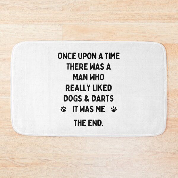Item preview, A man who really liked Darts and Dogs. designed and sold by TheGreenGoat.