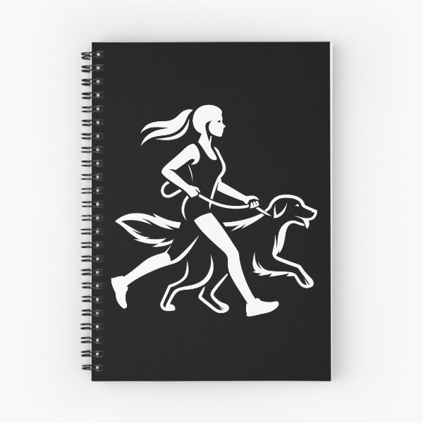 Item preview, Canicross - Run With Dog designed and sold by Funny Vintage Stickers And T-Shirts.