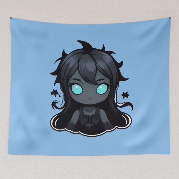 Item preview, Cute Dark Monster Girl designed and sold by MadnessEnvelope.