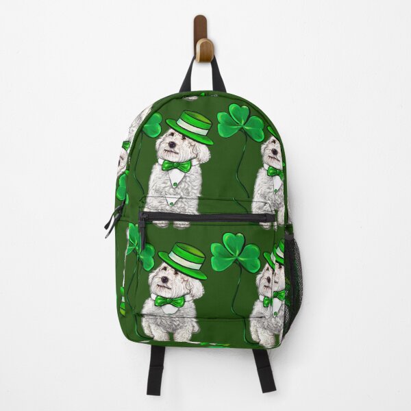 Item preview, Top 10 Best Irish gifts cavalier king charles spaniel Cute puppy dog with green shamrock Irish clover designed and sold by Artonmytee.