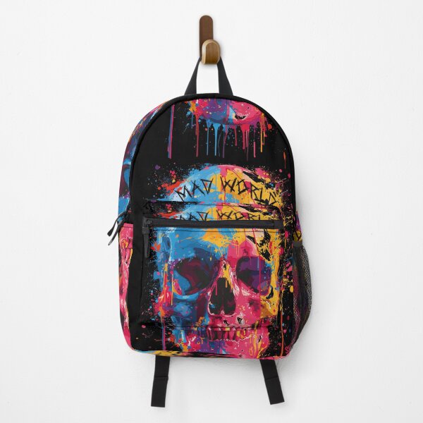Item preview, The Skull Splash - Skull, colorful, colored, Mad World designed and sold by HIGUMAX.