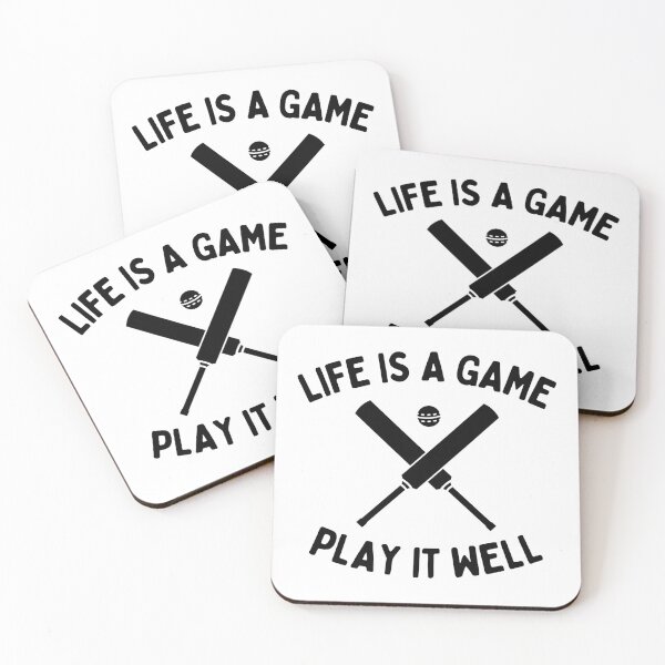 Item preview, Cricket: Life is a game - play it well. designed and sold by TheGreenGoat.