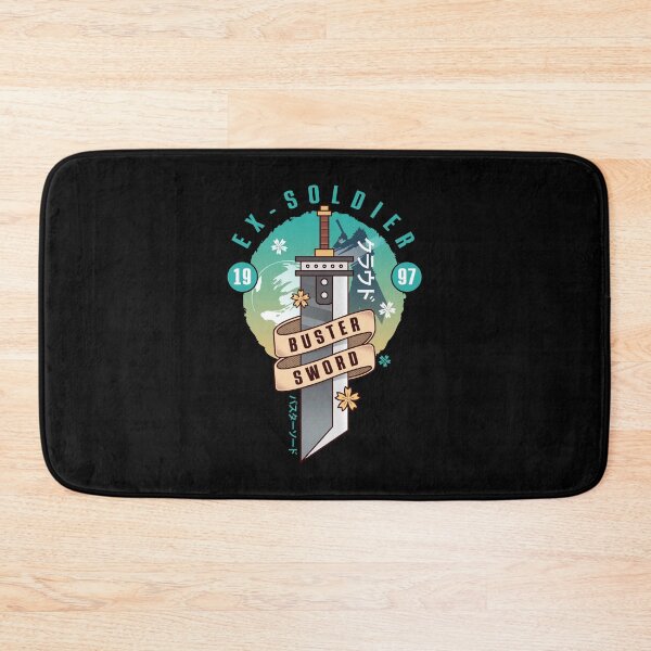 Item preview, Cloud Buster Sword Emblem designed and sold by Lagelantee.