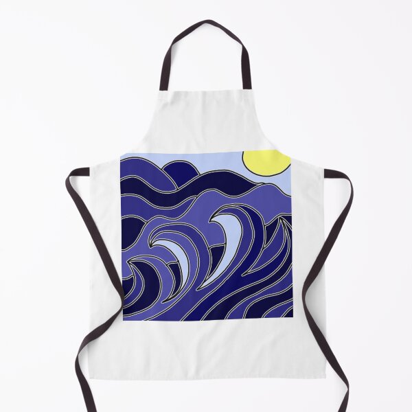 Item preview, Surreal sea storm designed and sold by blackygoldcat.