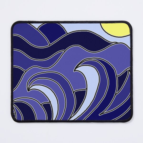 Item preview, Surreal sea storm designed and sold by blackygoldcat.