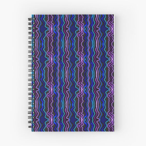 Item preview, Blue and Purple Wavy Lines  designed and sold by JaygiesDesign.