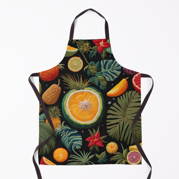 Item preview, Embroidery Art - I love tropical fruits. designed and sold by TWNightingale.