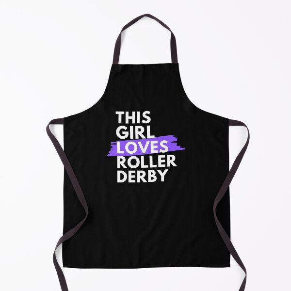 Item preview, This girl loves roller derby designed and sold by TheGreenGoat.