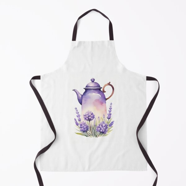 Item preview, violet teapot whith lavanda designed and sold by Tatty-shop.