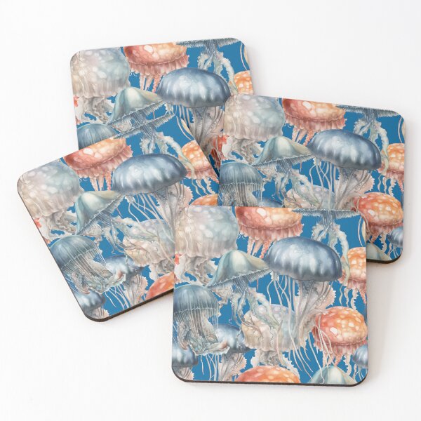 Item preview, Sea jellyfish. Ocean. Summer designed and sold by Anastasiia Yurevych.