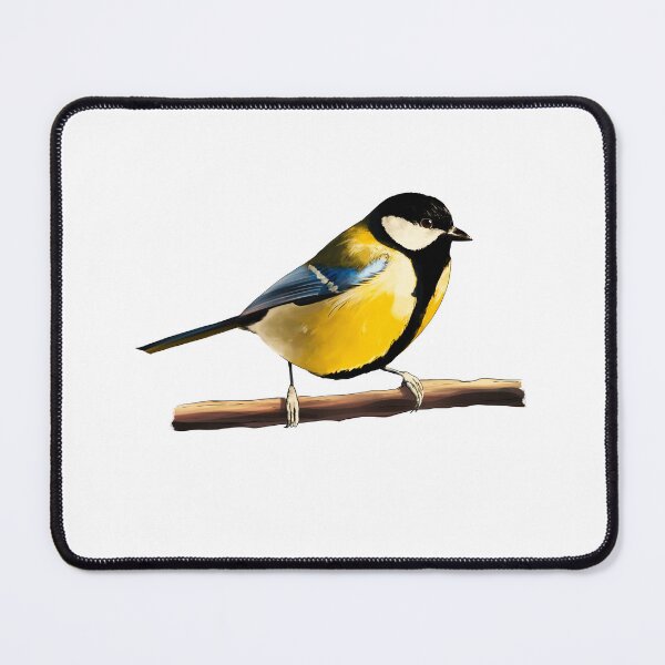Item preview, Cute little European great tit song bird designed and sold by Kat-D-Art.