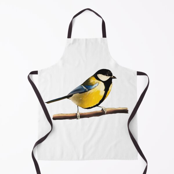 Item preview, Cute little European great tit song bird designed and sold by Kat-D-Art.
