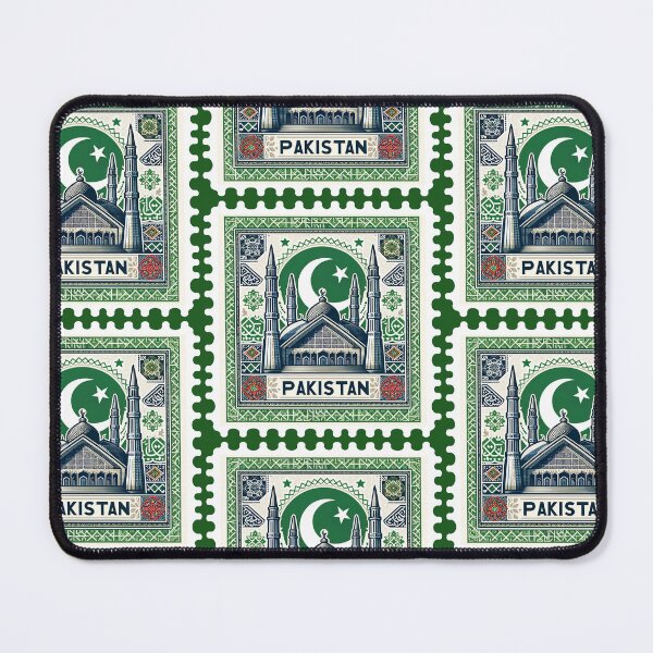 Item preview, Faisal Mosque/Masjid Islamabad Stamp designed and sold by theOneWhoDraws.