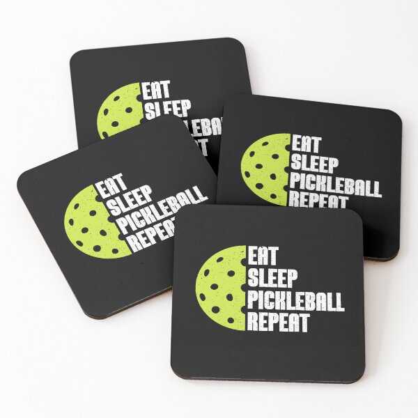 Item preview, Eat Sleep Pickleball Repeat Pickleballer designed and sold by ArabCorner.