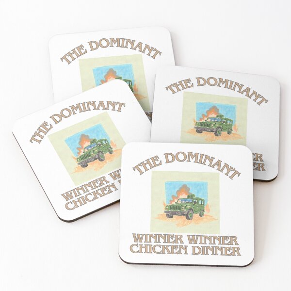 Item preview, The dominant winner winner chicken dinner 10 designed and sold by LorenzoArtZa.