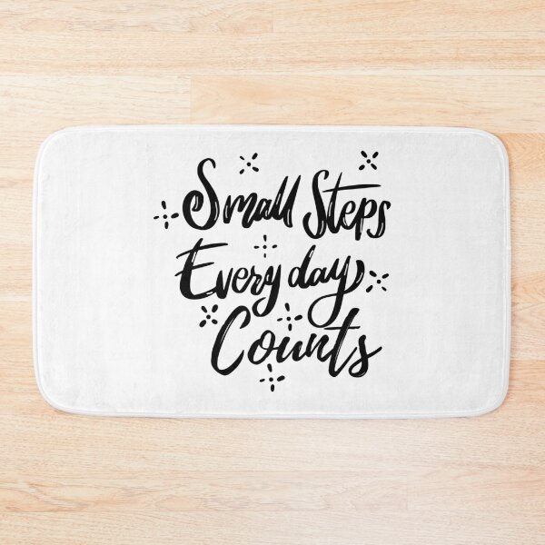 Item preview, Small Steps Everyday Counts designed and sold by Simplystik.