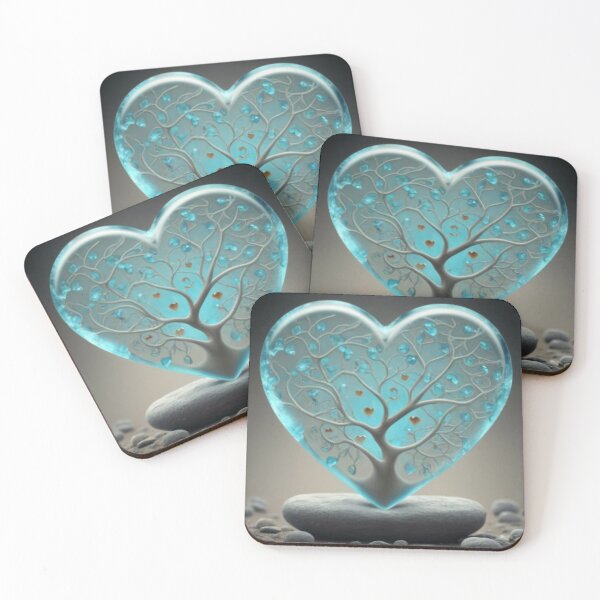Item preview, glass heart 1 designed and sold by rayo-art.