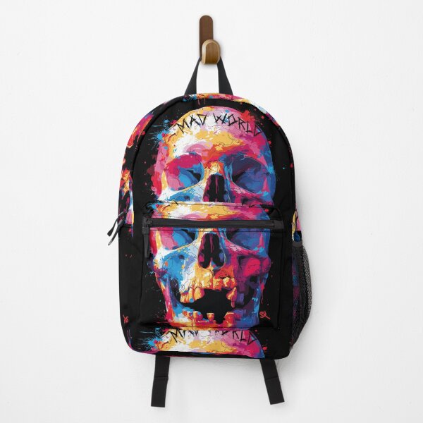 Item preview, The Skull Splash - Skull, colorful, colored, Mad World designed and sold by HIGUMAX.
