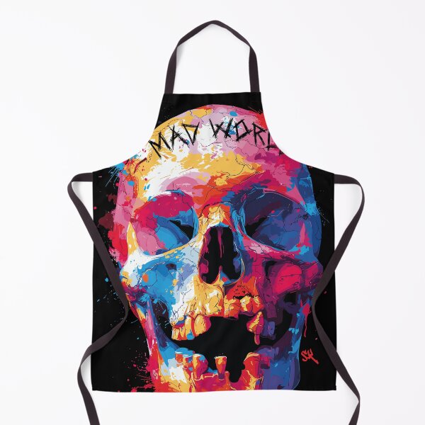 Item preview, The Skull Splash - Skull, colorful, colored, Mad World designed and sold by HIGUMAX.