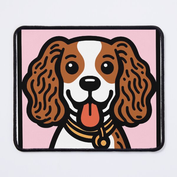 Item preview, King Charles Cavalier Spaniel Pop Art designed and sold by FunnehGacha.