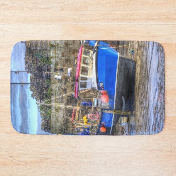 Item preview, Fishing Boat In Cornish Harbour designed and sold by Londonimages.