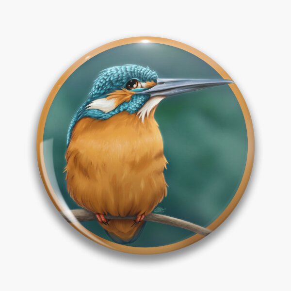 Item preview, Kingfisher designed and sold by PlumeHarfang.
