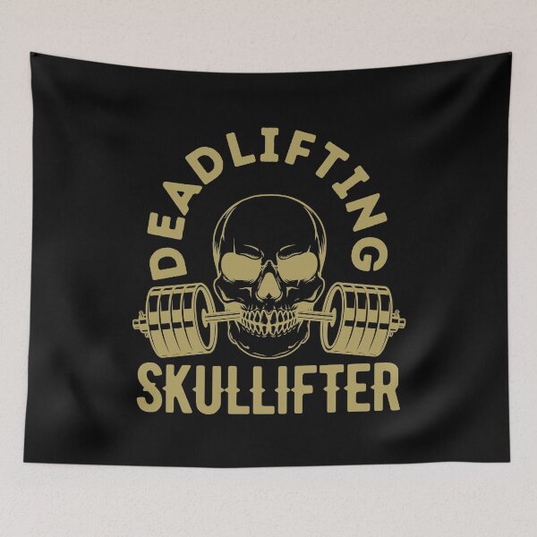 Item preview, Deadlifting Skullifter  designed and sold by SportyVerse.